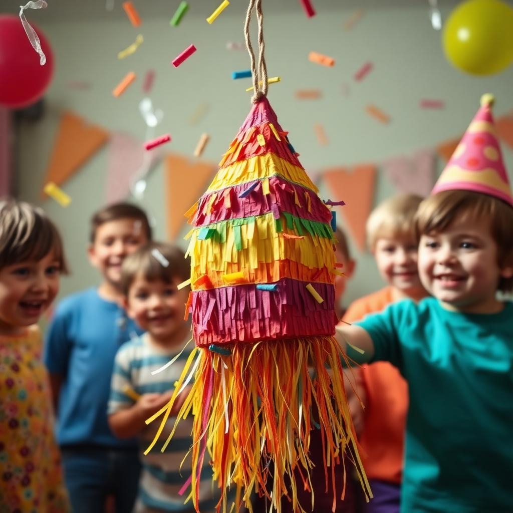 Piñata na festa infantil
